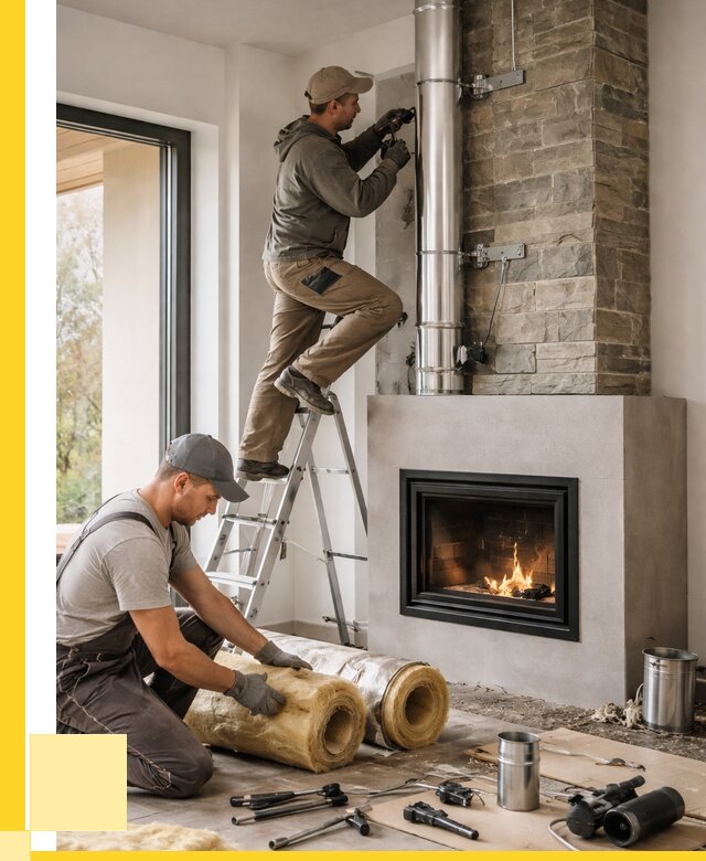 Монтаж дымоходов для каминов в Переславле-Залесском от 15569 р. ЭриданПрс