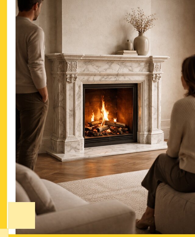 Мраморные камины под ключ в Переславле-Залесском от 259475 р. | ЭриданПрс