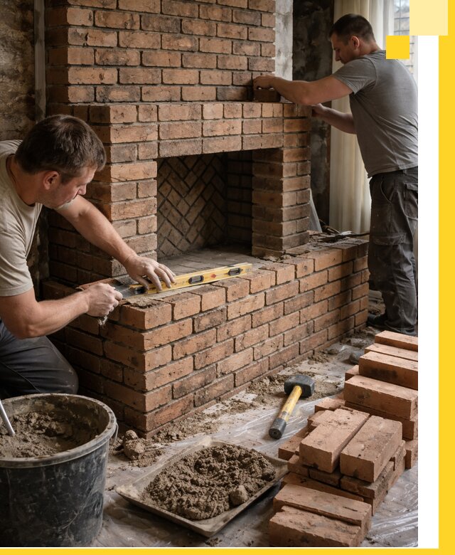 Изготовление и установка кирпичных каминов в Переславле-Залесском