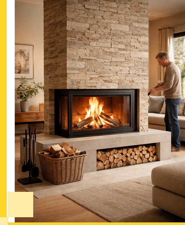 Дровяной камин под ключ в Переславле-Залесском от 207580 р. | ЭриданПрс