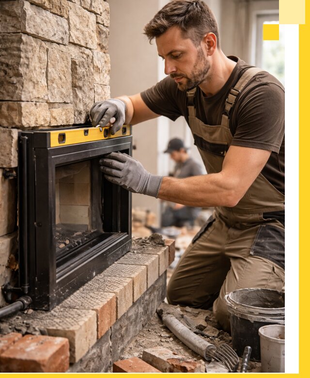 Дровяные камины под ключ в Переславле-Залесском: монтаж, обустройство