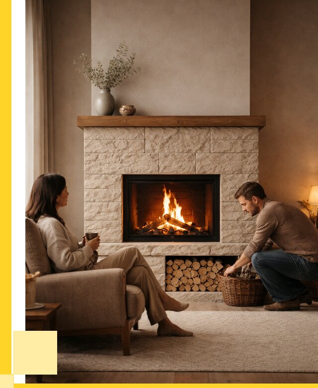 Камины для дома в Переславле-Залесском под ключ от 155685 р. | ЭриданПрс