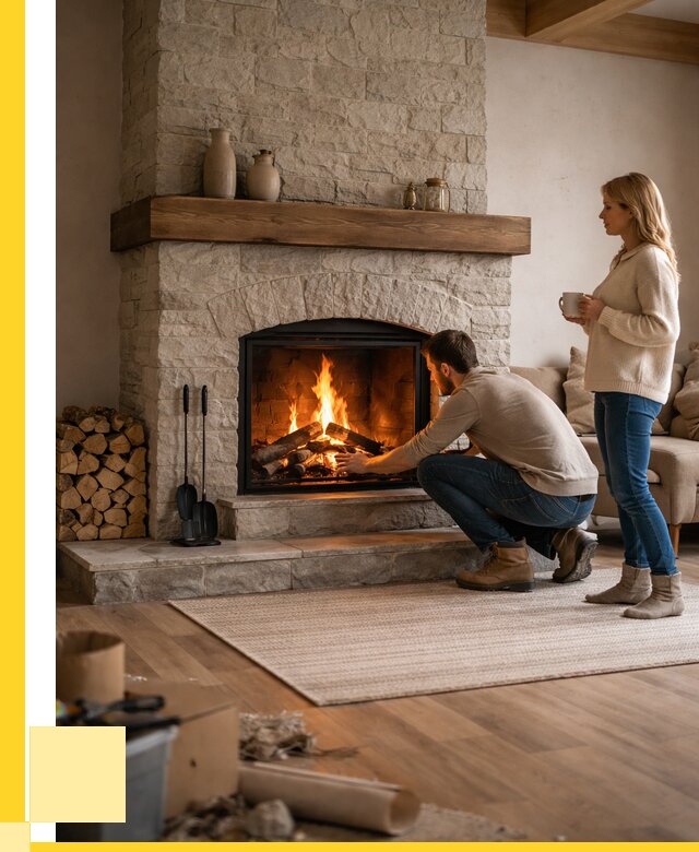 Камины для загородного дома в Переславле-Залесском от 363265 р., ЭриданПрс