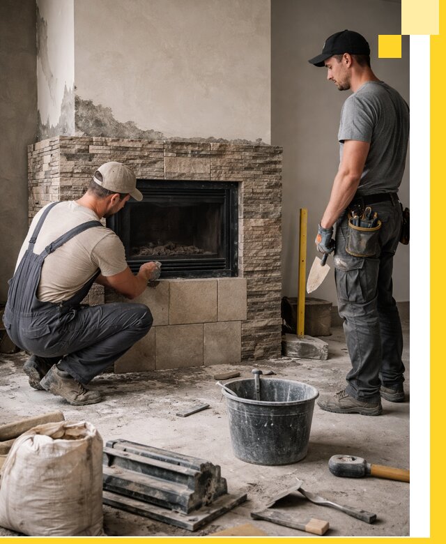 Камины под ключ в Переславле-Залесском: проект, изготовление и монтаж