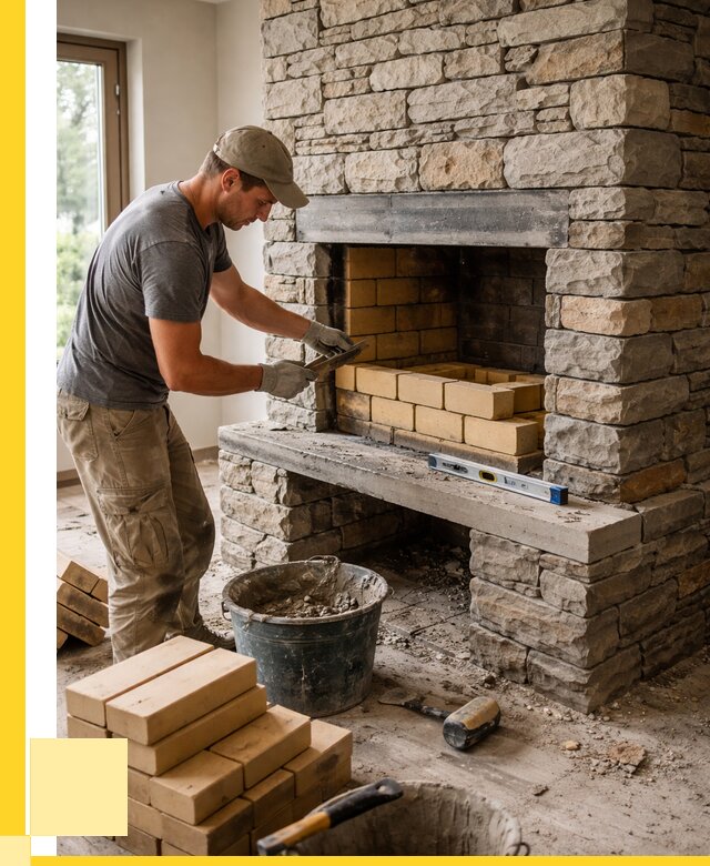 Кладка каминов и камина в Переславле-Залесском от 25948 р. ЭриданПрс