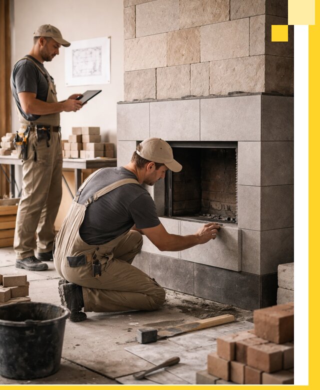 Индивидуальные проекты каминов и каминных систем в Переславле-Залесском