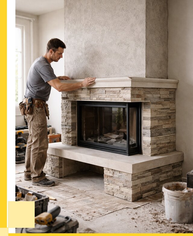 Изготовление каминов под ключ в Переславле-Залесском от 155685 р. | ЭриданПрс