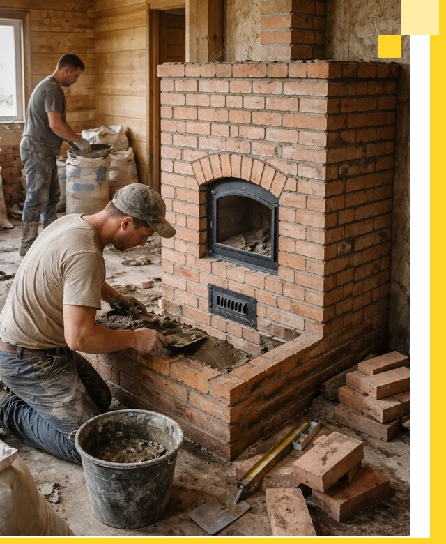 Профессиональное строительство печей в Переславле-Залесском под ключ
