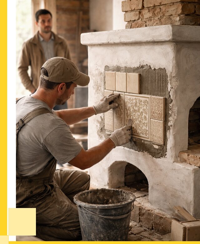 Отделка печей и банных печей в Переславле-Залесском от 36327 р. | ЭриданПрс