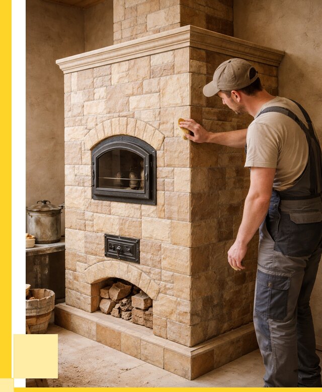 Облицовка печей в Переславле-Залесском от 4671 р. под ключ | ЭриданПрс