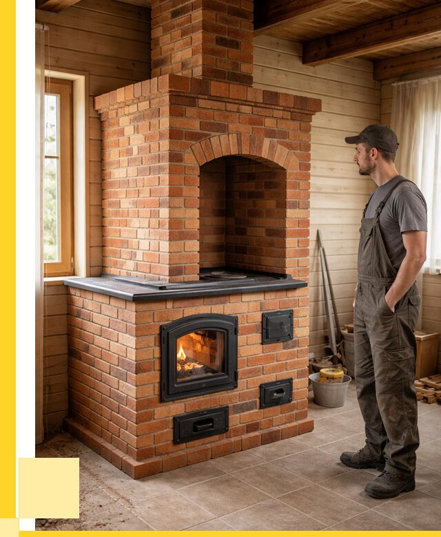 Кирпичные печи в Переславле-Залесском: купить от 155685 р. | ЭриданПрс