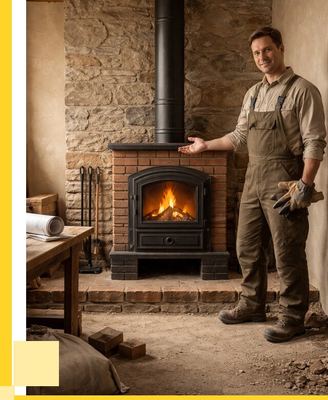 Печи отопительные из кирпича в Переславле-Залесском от 83032 р., ЭриданПрс