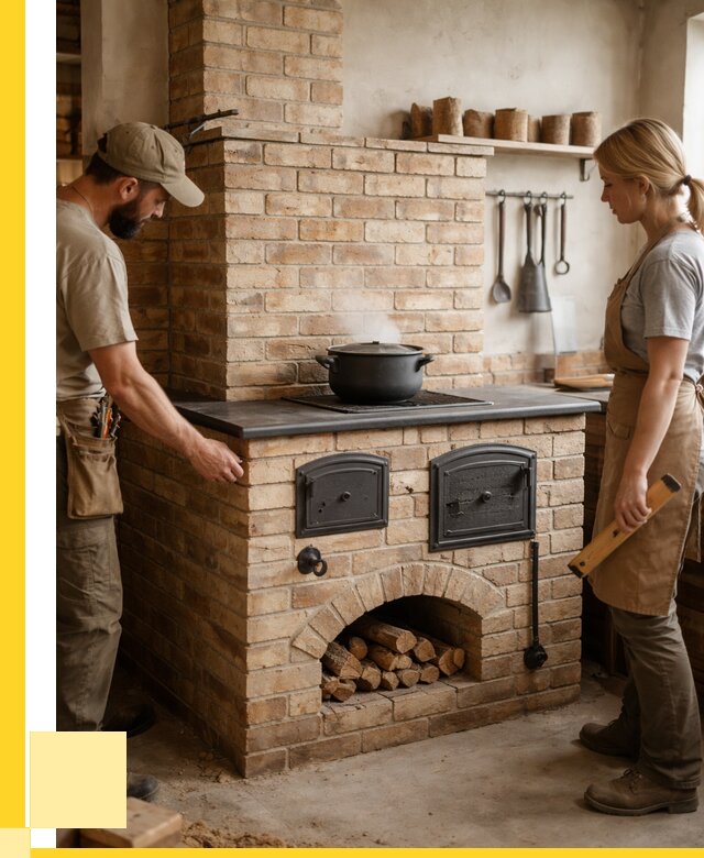 Варочно отопительные печи в Переславле-Залесском от 93411 р. | ЭриданПрс