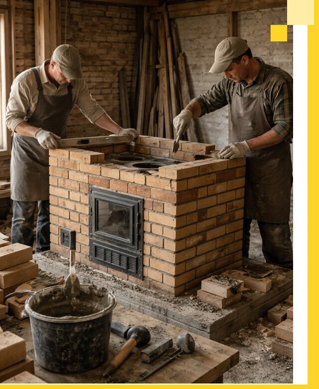 Изготовление и установка варочных печей под ключ в Переславле-Залесском