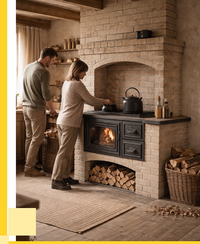 Печи с плитой в Переславле-Залесском от 46706 р. | ЭриданПрс — кирпичная печь