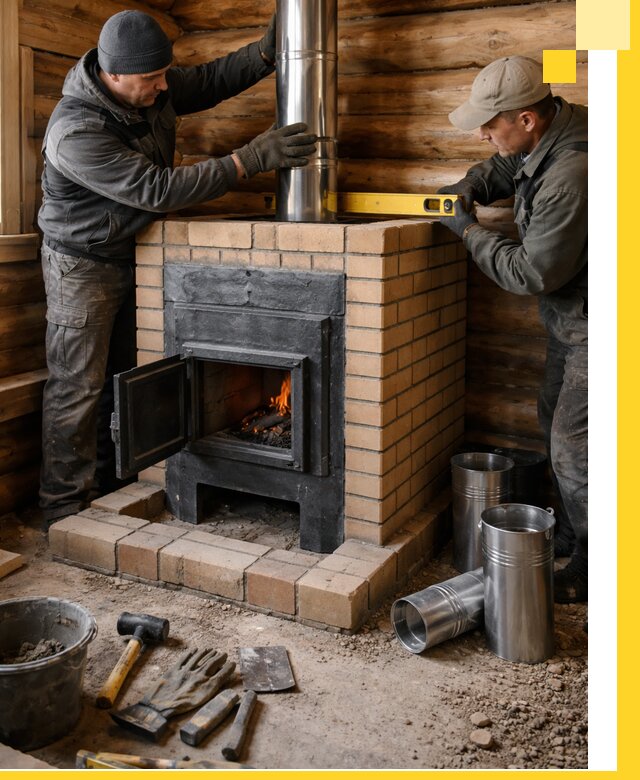 Проектирование, изготовление и установка банных печей в Переславле-Залесском