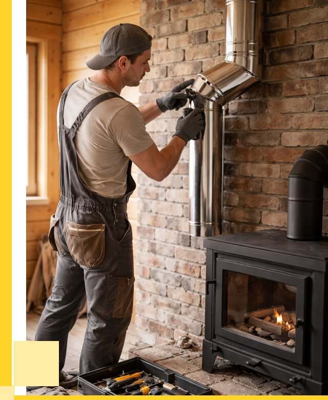 Монтаж дымоходов для печей в Переславле-Залесском от 7784 р. | ЭриданПрс