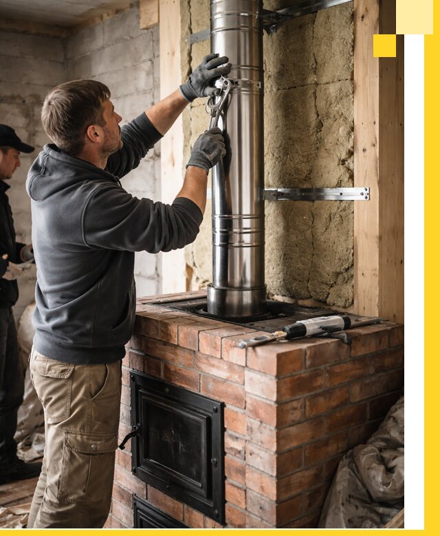 Изготовление и монтаж печей и дымоходов под ключ в Переславле-Залесском