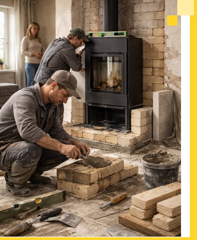 Печи и камины под ключ: проект, установка в Переславле-Залесском