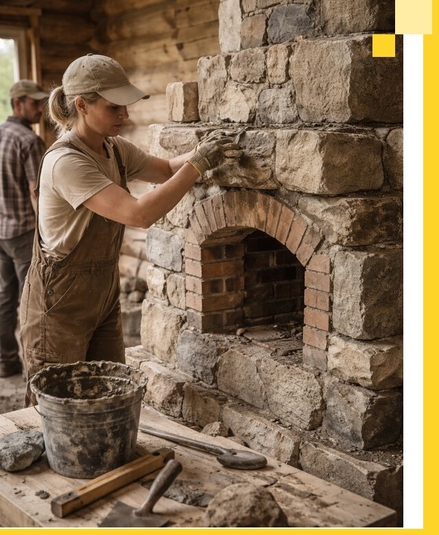 Каменные печи на заказ и монтаж в Переславле-Залесском, долговечные решения