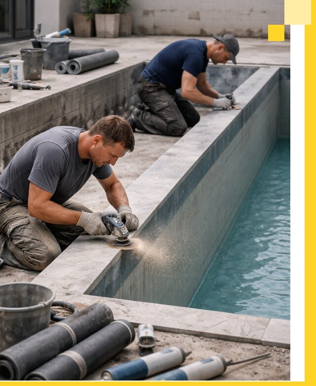 Профессиональный ремонт бассейнов под ключ в Переславле-Залесском