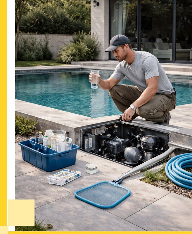 Обслуживание бассейнов в Переславле-Залесском от 4671 р. - сервис ЭриданПрс