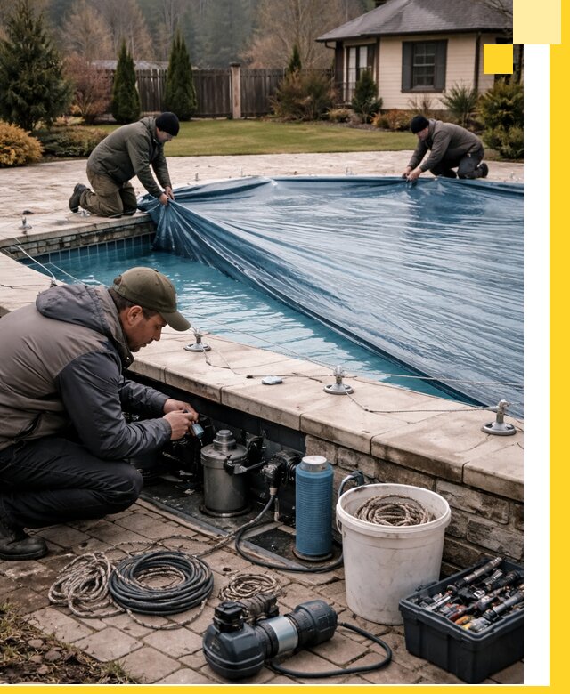 Консервация бассейнов в Переславле-Залесском: подготовка к длительному хранению