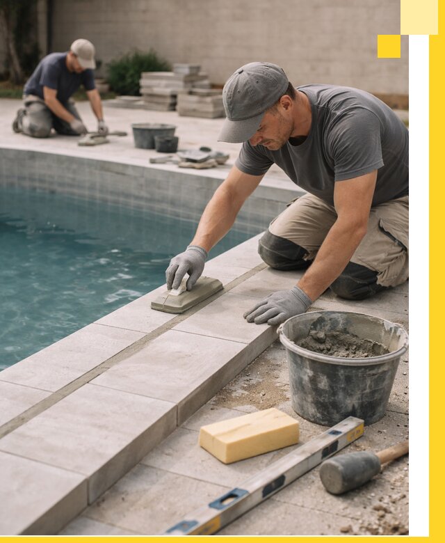 Отделка бассейнов в Переславле-Залесском: декоративная отделка и гидроизоляция