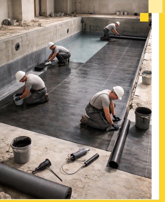 Профессиональная гидроизоляция бассейнов и чаш в Переславле-Залесском под ключ