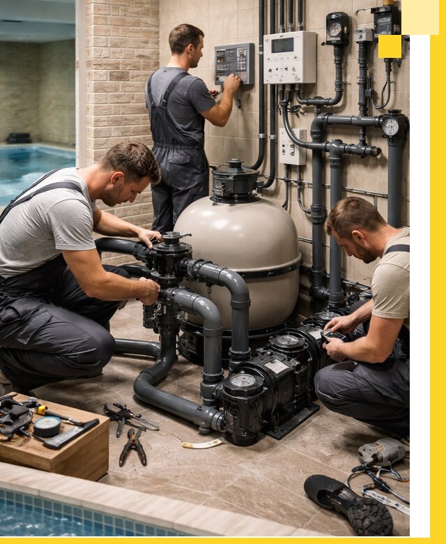 Комплексное оборудование для бассейнов под ключ в Переславле-Залесском