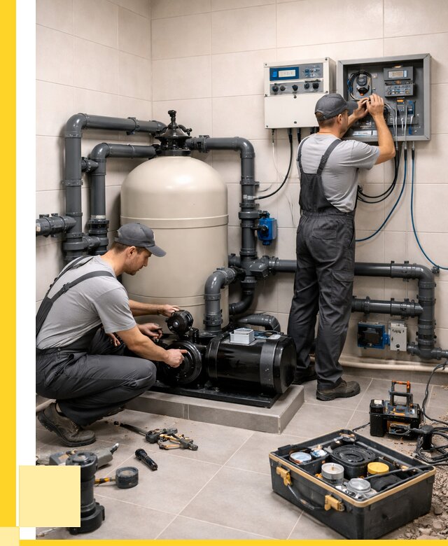 Монтаж оборудования для бассейнов в Переславле-Залесском от 41516 р. | ЭриданПрс