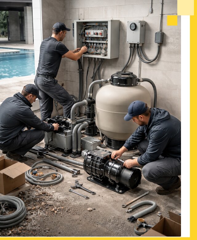 Профессиональный монтаж оборудования для бассейнов в Переславле-Залесском