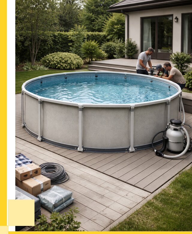 Купить каркасные бассейны в Переславле-Залесском от 46706 р. | ЭриданПрс