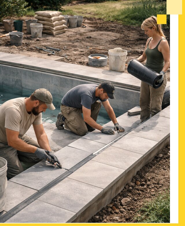 Строительство и монтаж уличных бассейнов под ключ в Переславле-Залесском