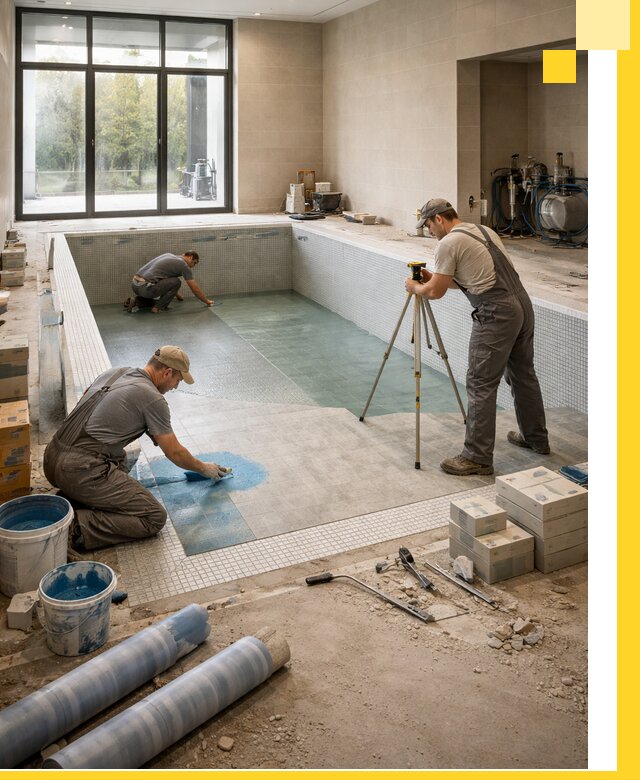 Проект и строительство закрытых бассейнов в Переславле-Залесском под ключ