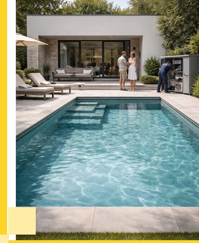 Бассейн в доме в Переславле-Залесском под ключ от 1245480 р. | ЭриданПрс