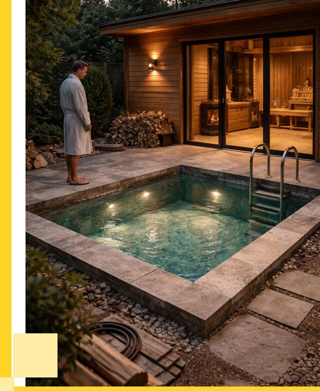 Бани с бассейном под ключ в Переславле-Залесском от 98601 р. | ЭриданПрс