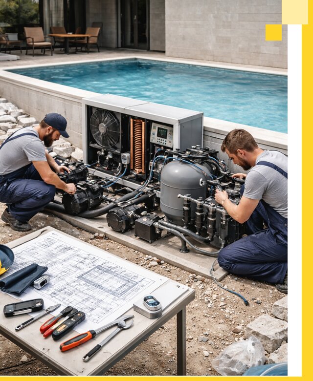 Проектирование и монтаж бассейнов с подогревом в Переславле-Залесском