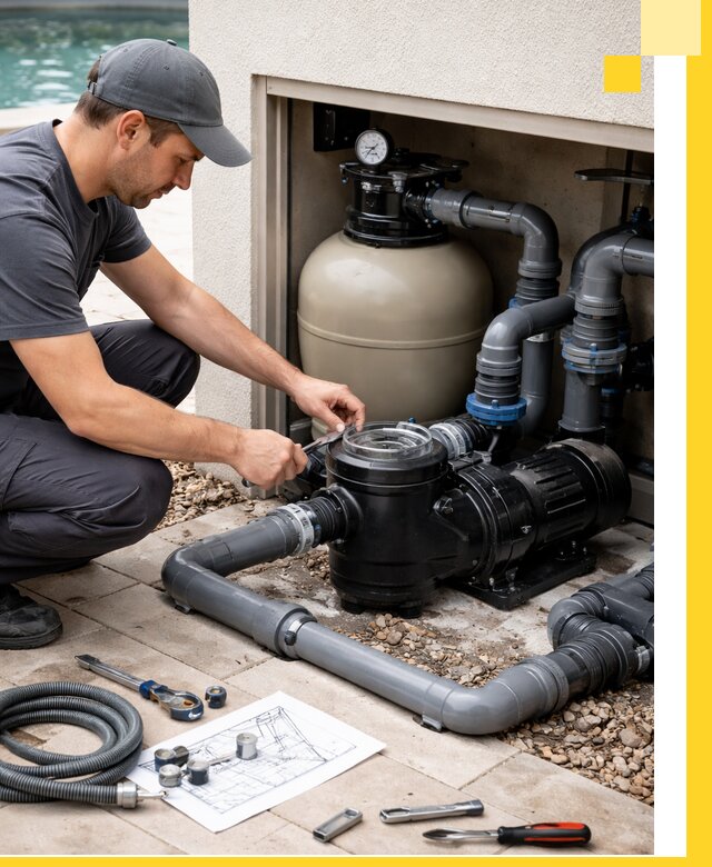 Поставка, монтаж и сервис насосов для бассейнов в Переславле-Залесском