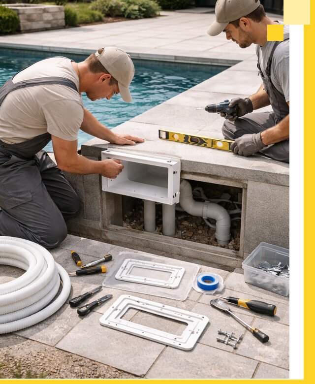 Поставка и установка скиммеров для бассейнов в Переславле-Залесском