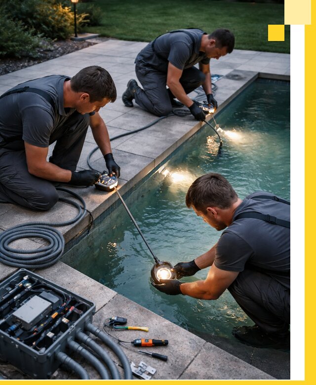 Профессиональное освещение бассейнов в Переславле-Залесском: дизайн и монтаж