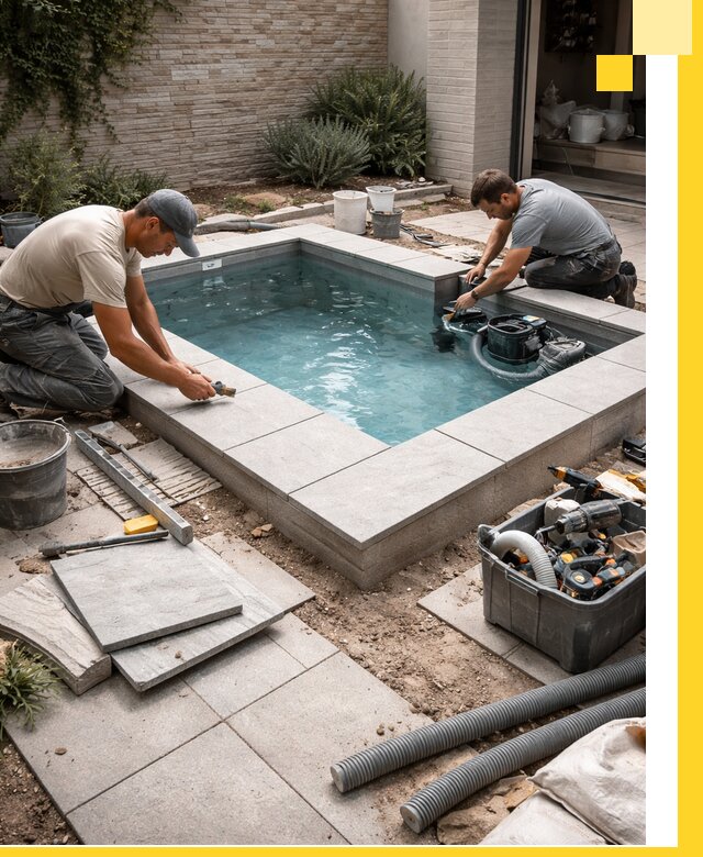 Мини бассейны под ключ в Переславле-Залесском, дизайн и установка