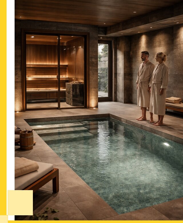 Сауна с большим бассейном в Переславле-Залесском от 1245480 р. ЭриданПрс