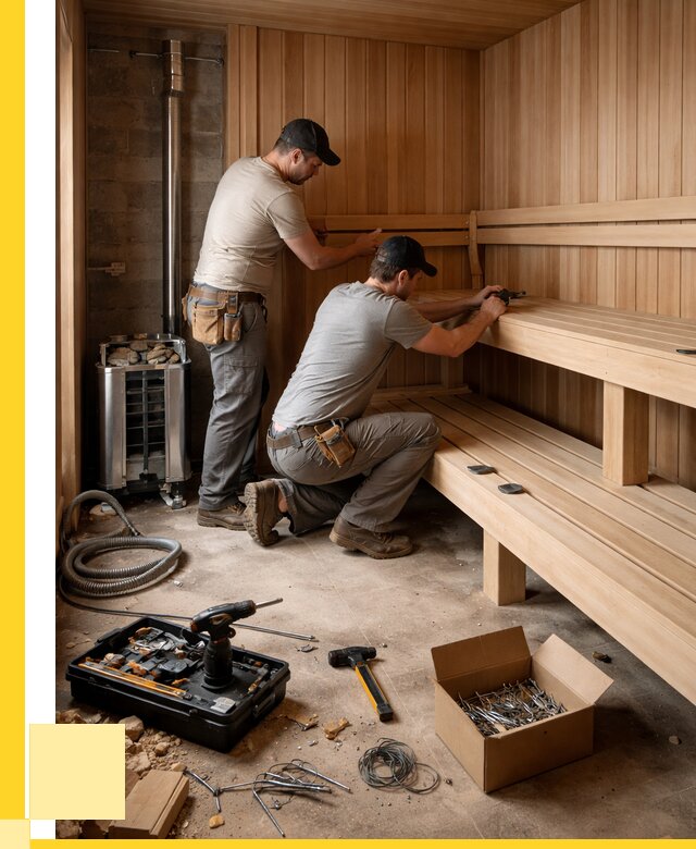 Монтаж саун под ключ в Переславле-Залесском от 124548 р. | ЭриданПрс