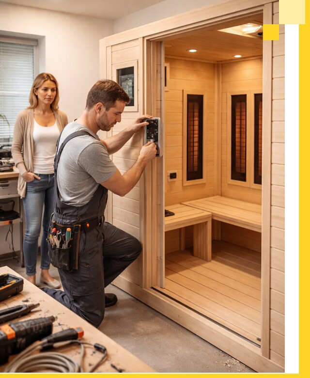 Инфракрасные сауны под ключ в Переславле-Залесском продажа и установка