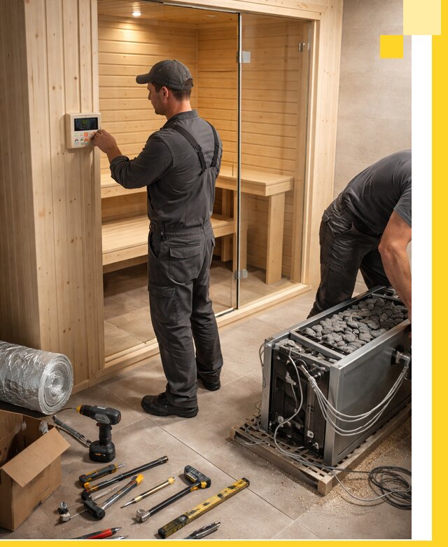 Поставка, установка и монтаж электрических саун в Переславле-Залесском