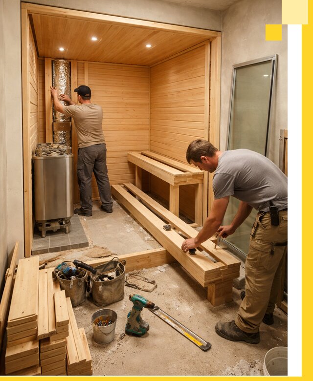 Проектирование и установка домашних саун под ключ в Переславле-Залесском