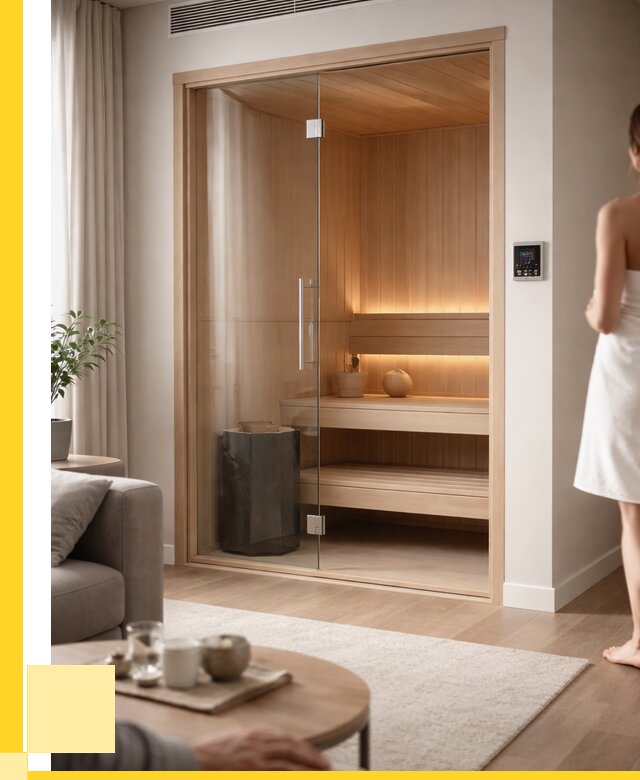 Сауна в квартире под ключ в Переславле-Залесском от 124548 р. ЭриданПрс