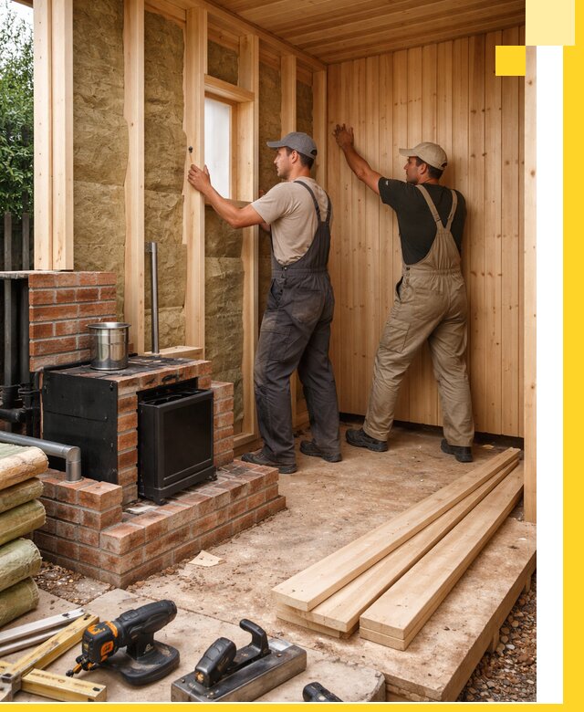 Строительство и установка дачных саун под ключ в Переславле-Залесском