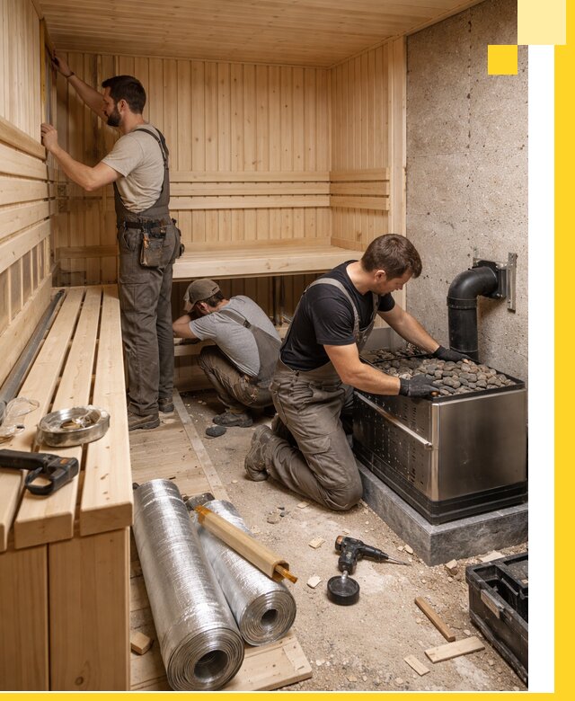 Индивидуальные сауны на заказ в Переславле-Залесском под ключ, проект и монтаж